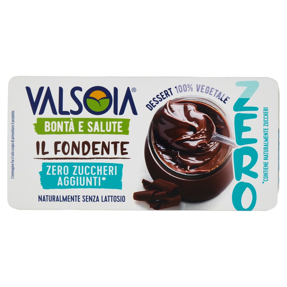 Valsoia Bontà e Salute il Fondente Zero Zuccheri Aggiunti* 2 x 115 g